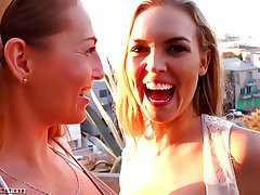 Babe Blonde Lesbian POV 