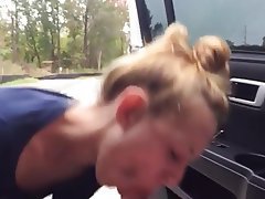 Amateur Blowjob Outdoor POV 